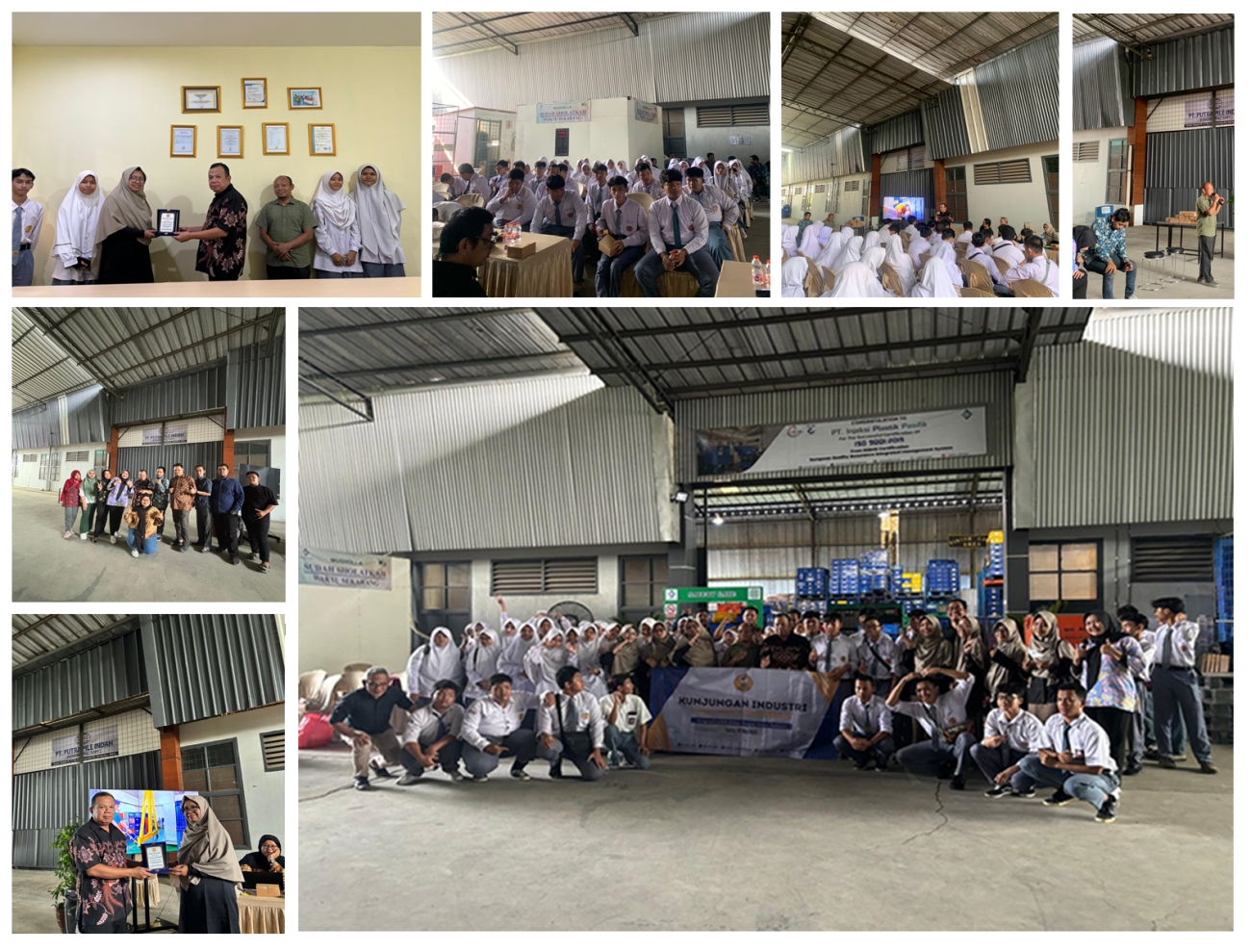 KEGIATAN KUNJUNGAN SMK ULIL AL-BAB