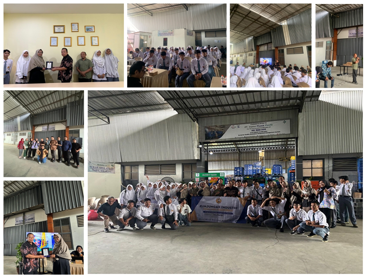 KEGIATAN KUNJUNGAN SMK ULIL AL-BAB